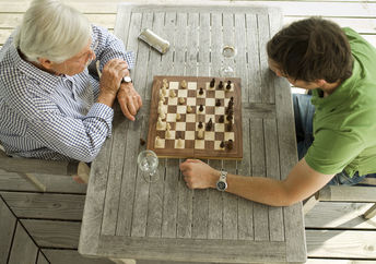 最好的两个玩家游戏之一是国际象棋