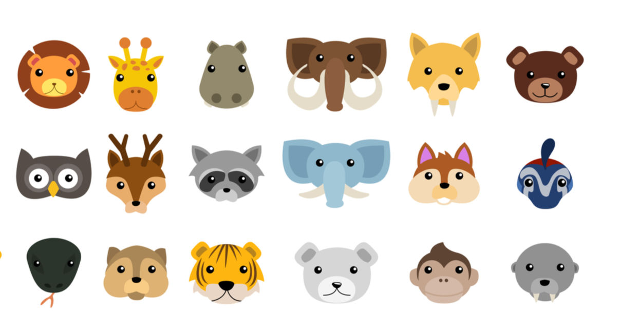 动物emoji。